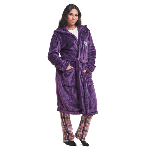 Snuggs Blanket Robe Deep Violet